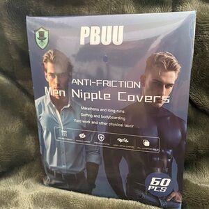 💖3/$21💖 Anti-Friction Mens Nipple Covers 60Pcs Guards for Men Runners/Daily Wear